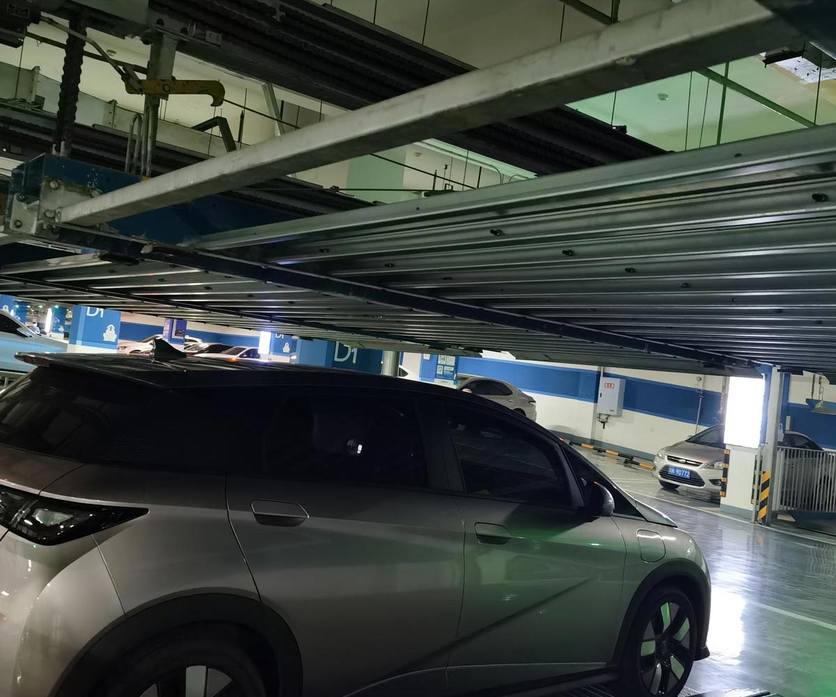 西鄉二層簡易式機械立體停車設備過驗收