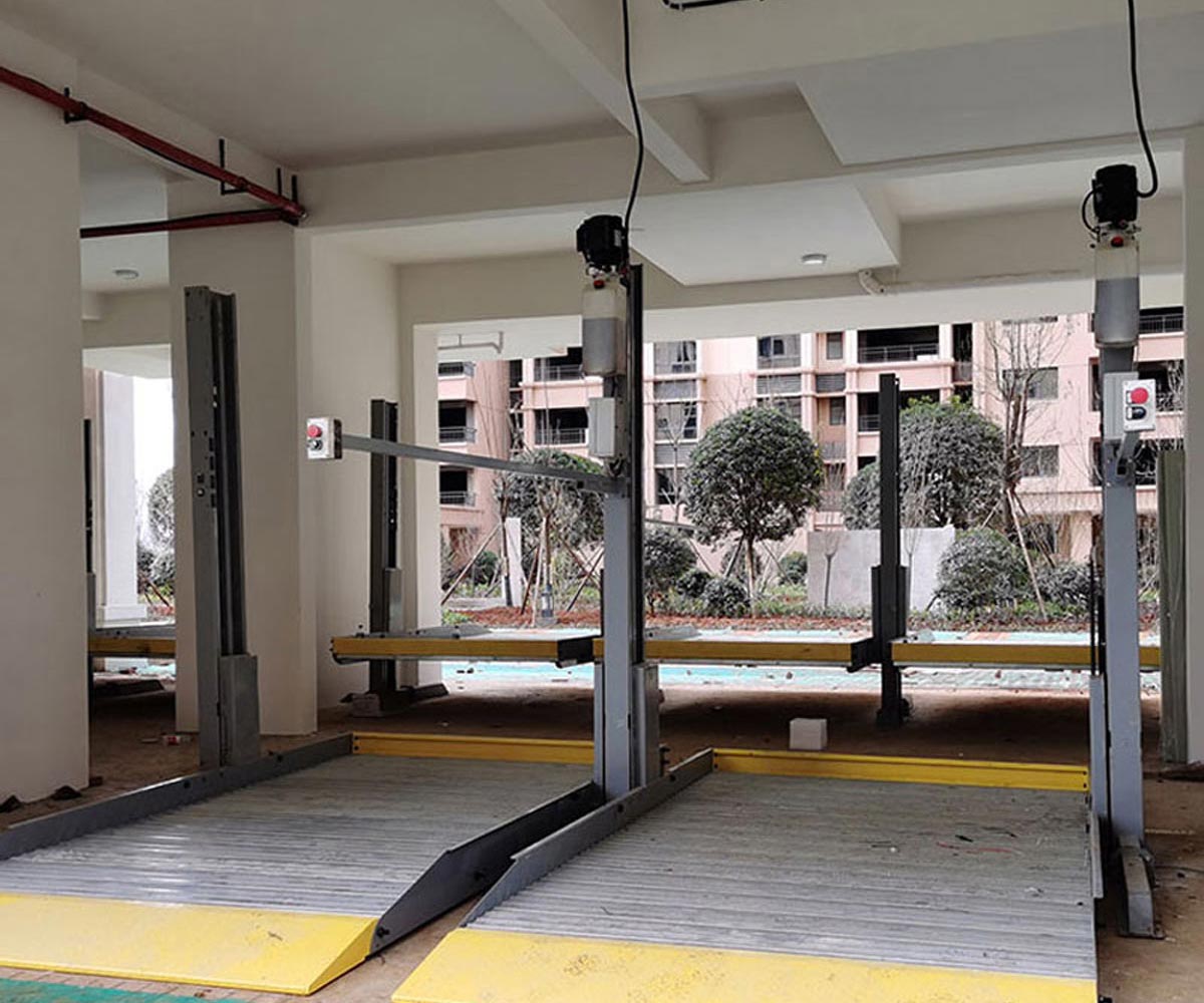 古浪PSH升降平移立體停車回收