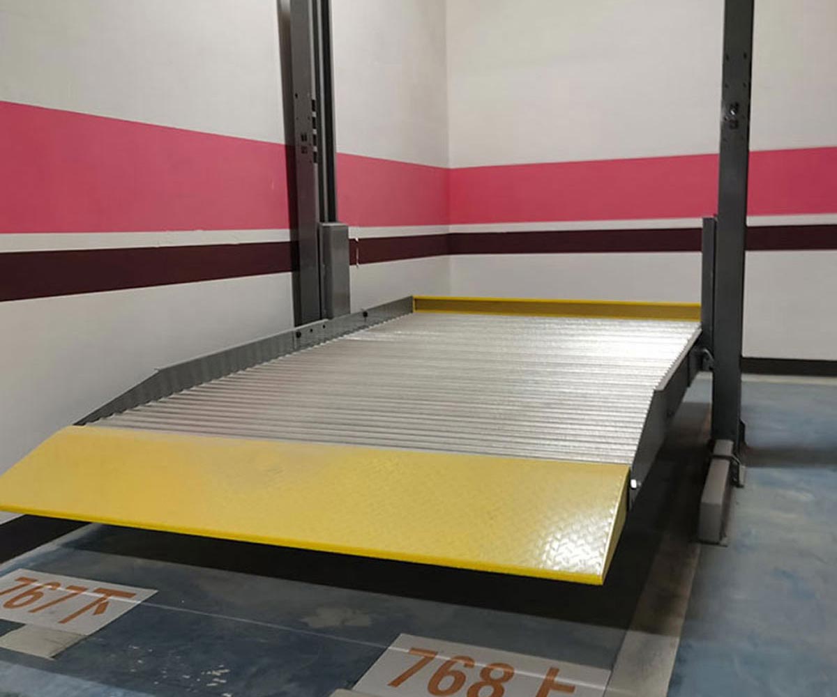 上下升降立體停車位回收