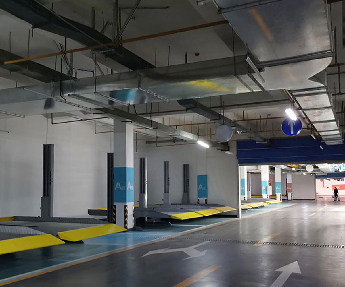 卓尼立體車庫可幫醫院解決停車難問題